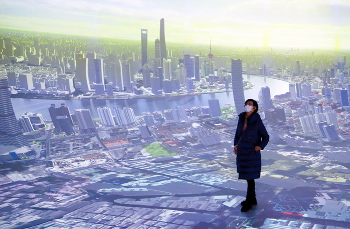 上海城市规划展示馆开放试运营：全球最大5D数字