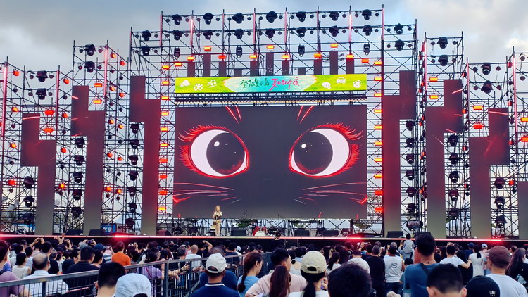 复兴岛举办“夏日狂欢夜”草地音乐派对：平安、毛